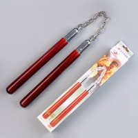 Детское деревянное оружие «Нунчаки» 31 × 3 × 3 см Детское деревянное оружие «Нунчаки» 31 × 3 × 3 см