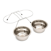 Набор из 2 мисок на подставке, 2 х 900 мл Набор из 2 мисок на подставке, 2 х 900 мл