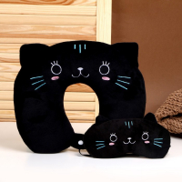 Подголовник &laquo;Кошечка&raquo;, с маской