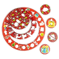 Спирограф &laquo;Новый год&raquo;