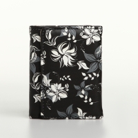 Кошелёк женский на кнопке, цвет чёрный Кошелёк женский на кнопке, цвет чёрный