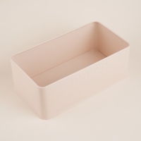 Хлебница металлическая с бамбуковой крышкой SL Home &laquo;Сан-Лоренцо&raquo;, 33&times;18&times;13 см, цвет розовый