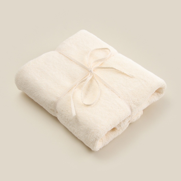 Полотенце махровое SL HOME: Basic Полотенце махровое SL HOME: Basic "Айвори" 100х180 см, 100% хлопок, 530 г/м2