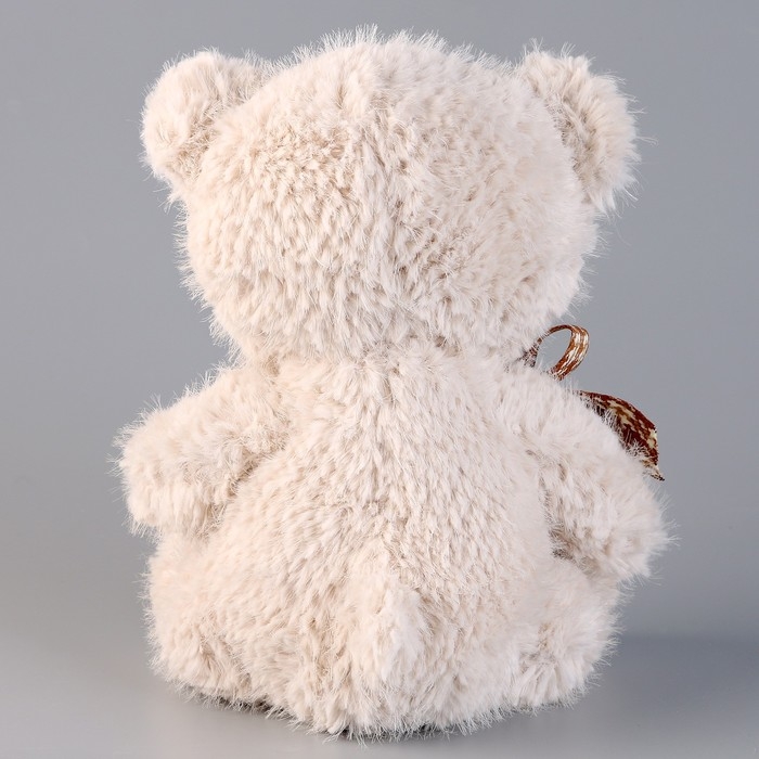 Мягкая игрушка &laquo;Мишка&raquo; с бантиком, 24 см, бежевый