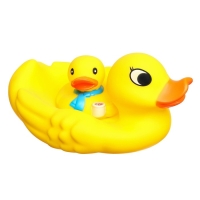 Набор резиновых игрушек для ванны &laquo;Фламинго.Уточка&raquo;, 2 шт, с пищалкой, виды МИКС, Крошка Я