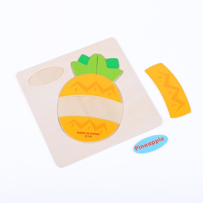 Рамки-вкладыши &laquo;Овощи, ягоды, фрукты&raquo; 15 &times; 15 &times; 0,5 см, МИКС