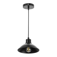 Светильник "Артена" 1xE27 40Вт черный 18х18х6-106 см Светильник "Артена" 1xE27 40Вт черный 18х18х6-106 см