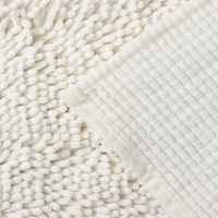 Коврик для дома LaDо́m, букли, плотность 1400 г, 50×80 см, цвет белый Коврик для дома LaDо́m, букли, плотность 1400 г, 50×80 см, цвет белый
