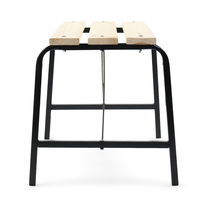 Лавочка садовая 46 х 79 х 45,4 см, основание труба 20 х 20 х 0,7 мм, до 180 кг