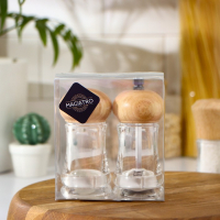 Набор мельниц для соли и перца Magistro,10×5×10 см, 2 шт Набор мельниц для соли и перца Magistro,10×5×10 см, 2 шт