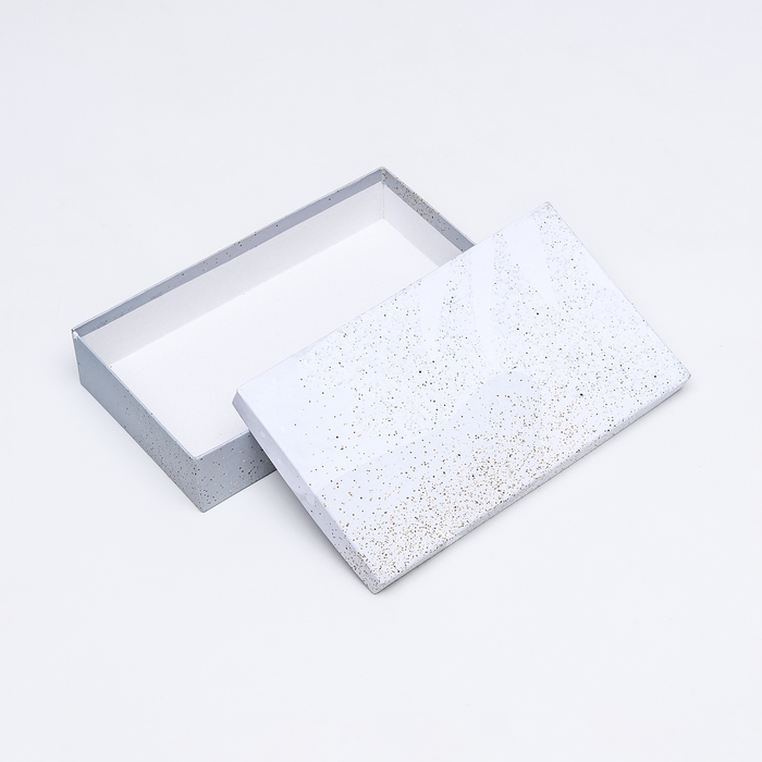 Подарочная коробка прямоугольная "Брызги", 23,5 х 13,5 х 4,5 см