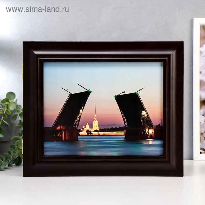 Ключница "Разводной мост" Венге  26,5х31,5х4,5 см