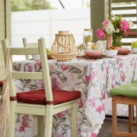 Скатерть Доляна &laquo;Лютики&raquo; 145х250 см, 100% п/э