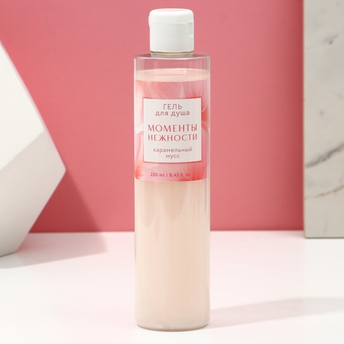 Подарочный набор косметики «Моменты нежности», гель для душа 250 мл и мочалка, ЧИСТОЕ СЧАСТЬЕ Подарочный набор косметики «Моменты нежности», гель для душа 250 мл и мочалка, ЧИСТОЕ СЧАСТЬЕ