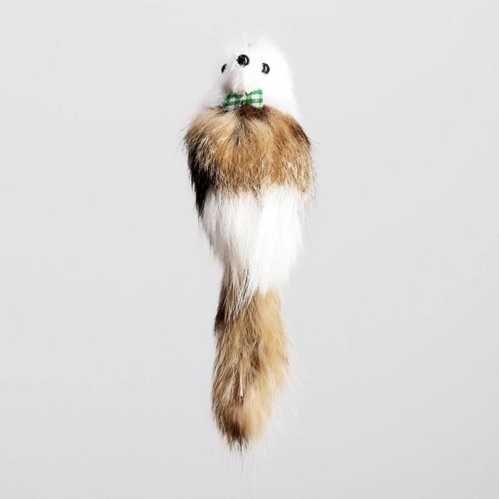 Мышь из натурального меха, корпус 7 см, микс цветов Мышь из натурального меха, корпус 7 см, микс цветов