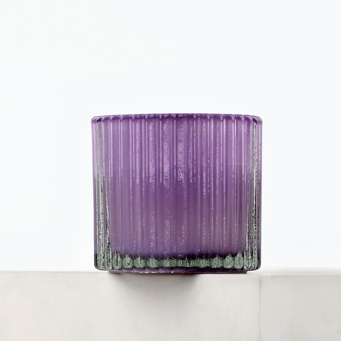 Свеча ароматическая в стекле: клубника, 6,5 х 7,2 см.