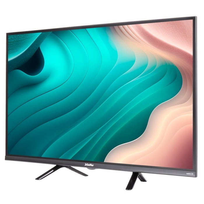 Телевизор Doffler 32GHS55, 32 Телевизор Doffler 32GHS55, 32", 1366x768, DVB-T2/C/S2, HDMI 2, USB 1, Smart TV, черный
