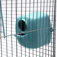 Клетка для птиц "Пижон" №104-Б, разборная, 2 секции, 58 х 40 х 88см, бирюзовая Клетка для птиц "Пижон" №104-Б, разборная, 2 секции, 58 х 40 х 88см, бирюзовая