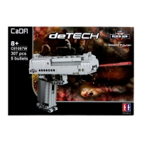 Конструктор техно &laquo;Пистолет&raquo;, 307 деталей, 5 пуль, стреляет