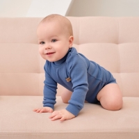 Боди-водолазка детская MINAKU, цвет синий, рост 62-68 см Боди-водолазка детская MINAKU, цвет синий, рост 62-68 см