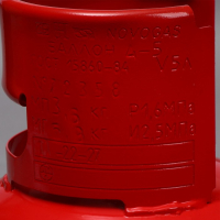 Газовый комплект &laquo;Турист&raquo;: баллон 5 л, РДСГ 1-1,2, плита ПГТ-1, пустой