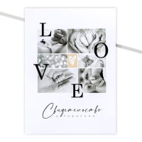 Папка для свидетельства о рождении &laquo;Love&raquo;, А4.
