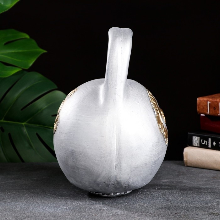 Копилка Копилка "Гиря" серый, 19х19х29см МИКС