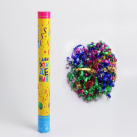 Хлопушка пневматическая &laquo;С Днём Рождения&raquo;, шарики, 50 см