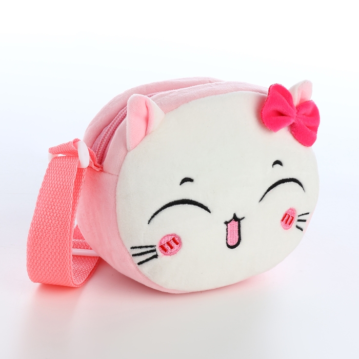 Сумка детская на молнии &laquo;Выбражулька&raquo;, цвет розовый