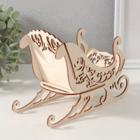 Шкатулка-сани "Узорчатые санки" 21х9х16,5 см (набор 5 деталей) Шкатулка-сани "Узорчатые санки" 21х9х16,5 см (набор 5 деталей)