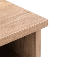 Тумба прикроватная Даллас, 500х402х366, Дуб каньон/ Софт графит МДФ