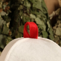 Шапка для бани "Занесен в красную книгу" экофетр Шапка для бани "Занесен в красную книгу" экофетр