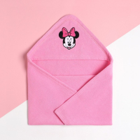 Полотенце уголок махровое &laquo;Минни Маус&raquo;, 75 х 75 см, 100% хлопок