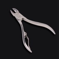 Кусачки педикюрные &laquo;Premium&raquo;, 10,6 см, длина лезвия - 14 мм, на блистере, цвет серебристый