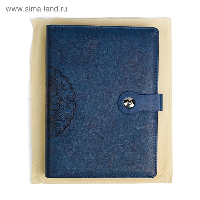 Органайзер на кольцах "Классика" А5, 96 листов в линейку, с ремешком, МИКС