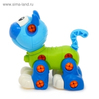 Конструктор винтовой «Кошечка», 43 детали, с отвёрткой Конструктор винтовой «Кошечка», 43 детали, с отвёрткой