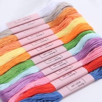 Набор ниток мулине №1, 8 &plusmn; 1 м, 12 шт