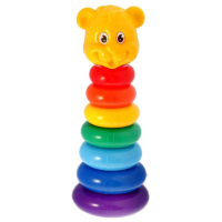 Пирамидка 7 колец &laquo;Мишка&raquo;