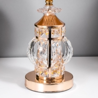 Лампа настольная "Лаодика" 1х40Вт Е27 золото 26х26х42 см RISALUX Лампа настольная "Лаодика" 1х40Вт Е27 золото 26х26х42 см RISALUX