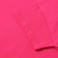 Футболка детская со спущенным плечом, цвет фуксия, рост 104 см