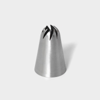 Насадка кондитерская «Закрытая роза», d=3 см, выход 1 см, нержавеющая сталь Насадка кондитерская «Закрытая роза», d=3 см, выход 1 см, нержавеющая сталь