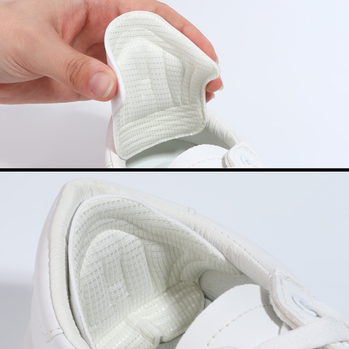 Подпяточники для обуви, на клеевой основе, 11 × 7,8 см, пара, цвет бежевый Подпяточники для обуви, на клеевой основе, 11 × 7,8 см, пара, цвет бежевый