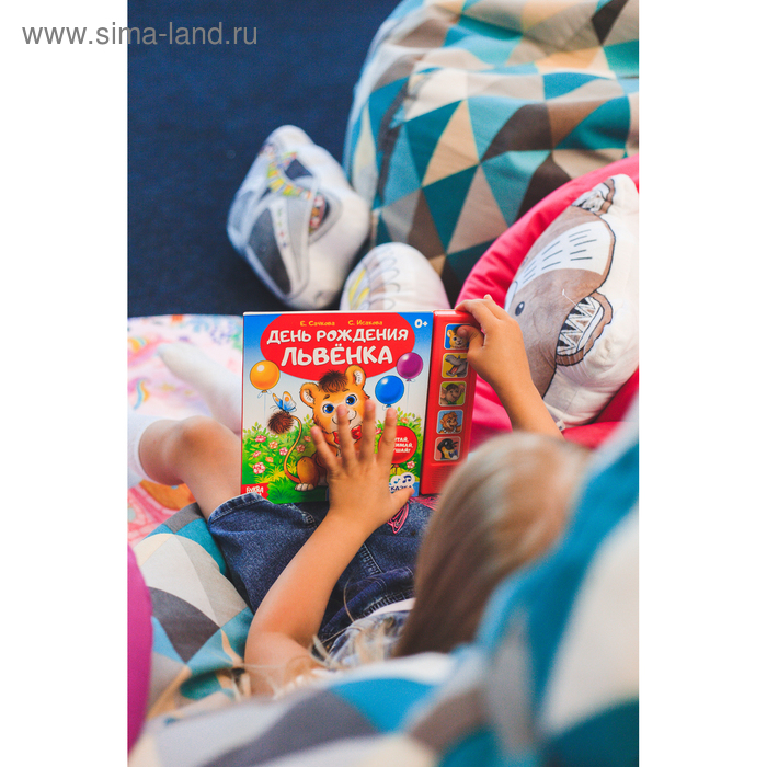 Музыкальная книга-сказка &laquo;День рождения львёнка&raquo;, 10 стр.