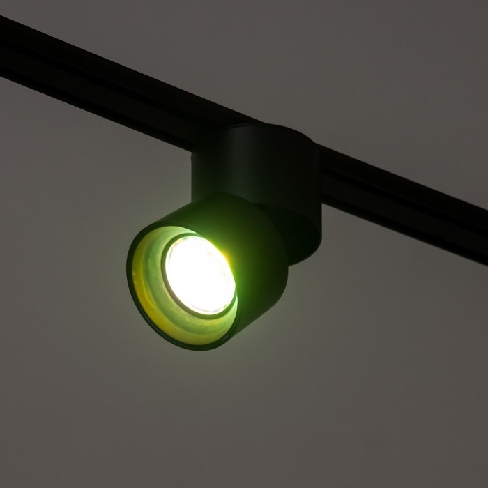 Светильник трековый SLIM Светильник трековый SLIM "Точка" LED 5Вт 3000K-6000К 48V CRI90 черный 8х8х9,5см