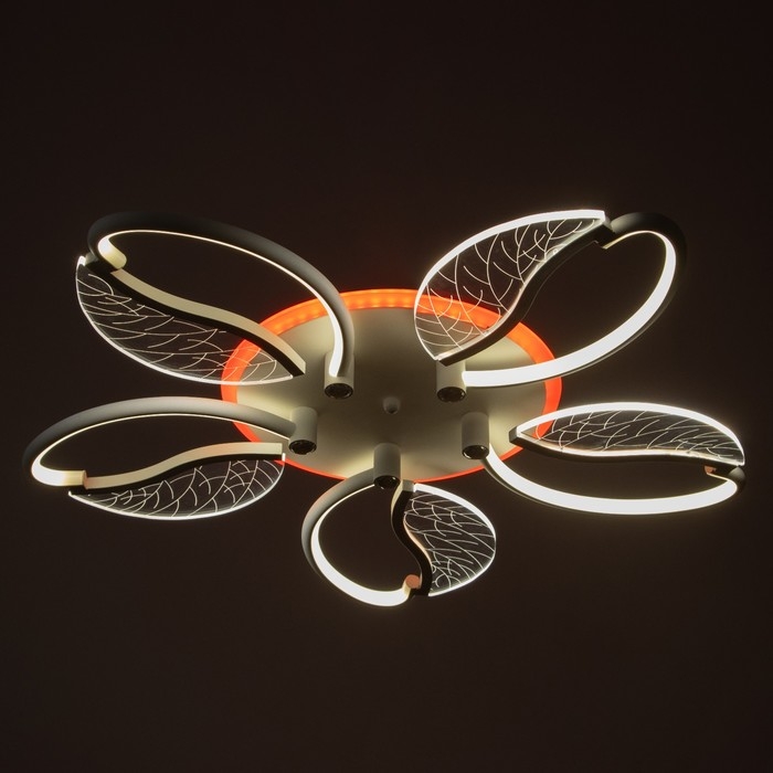 Люстра "Астрид" 5хLED 110Вт 3000-6000К RGB белый 65х65х8см