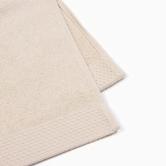 Набор махровых полотенец LoveLife "Natural beige" 3 шт: 70х130,50х80,30х50 см., 100% хл