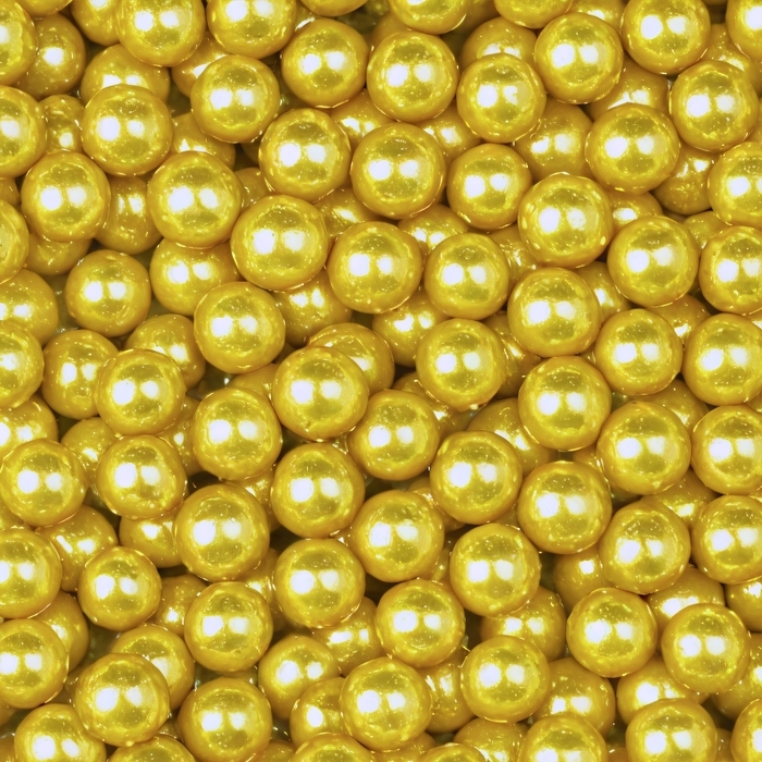 Кондитерская посыпка "Золото" шарики 7 мм, 20 г