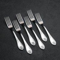 Набор столовых приборов &laquo;Императорский&raquo;, 24 предмета, художественная роспись, декоративная коробка