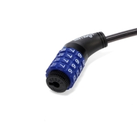 Замок навесной велосипедный LOCKLAND, кодовый, 8х800 мм Замок навесной велосипедный LOCKLAND, кодовый, 8х800 мм