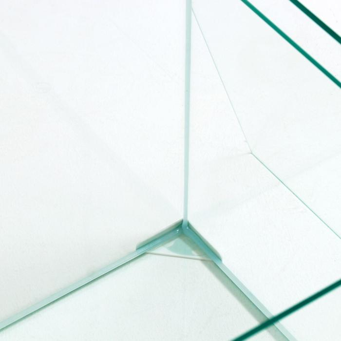 Комплект аквариумов Куб Комплект аквариумов Куб "Матрёшка", 16 л, 27 л, 43 л, белые уголоки